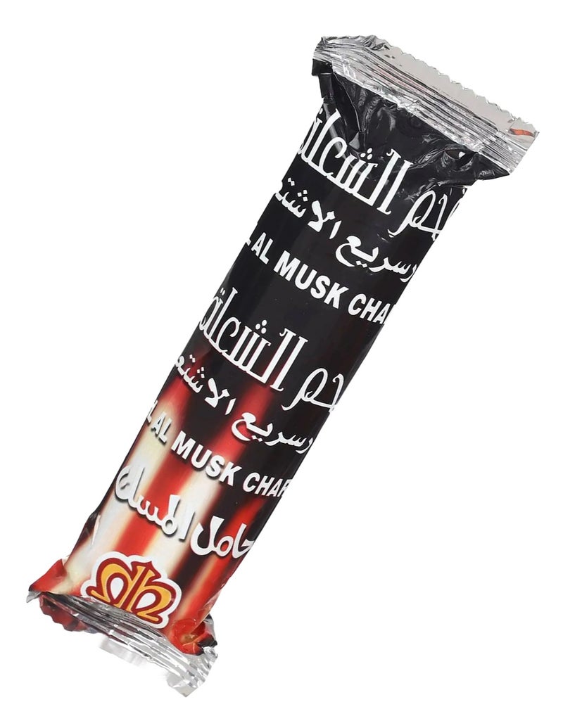 فحم سريع الاشتعال للبخور | 10 أقراص | اشتعال سهل وفوري | احتراق نقي 45 دقيقة | بدون شرار | اقراص 33 مم من الشعلة - Image 1